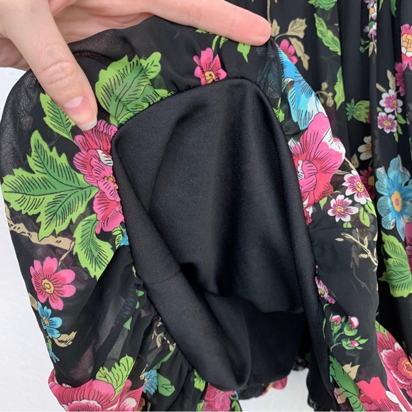 Forever 21 Floral Chiffon Blousy Tank - Picture 5 of 5